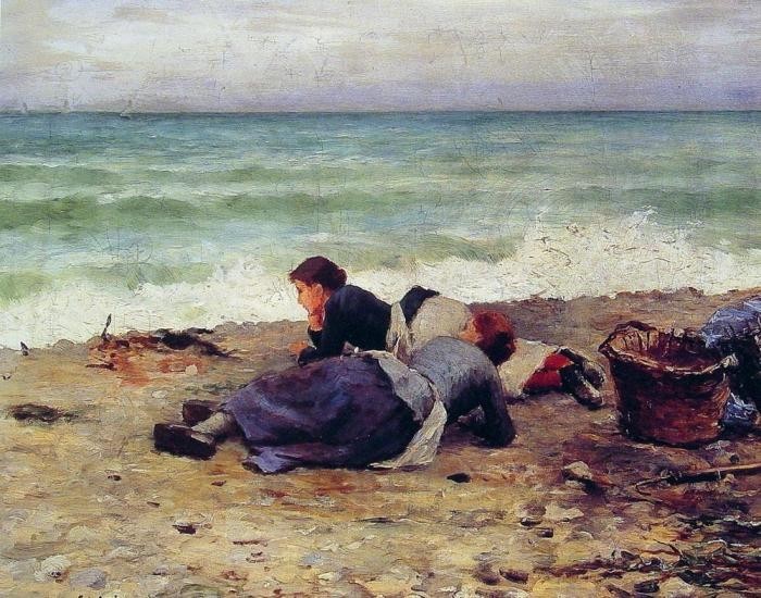 Daniel Ridgway Knight Etretat Sur Mer